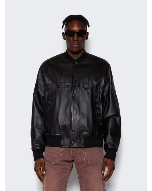 Givenchy Leather Varsity Jacket