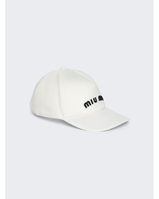 Miu Miu Drill Baseball Cap