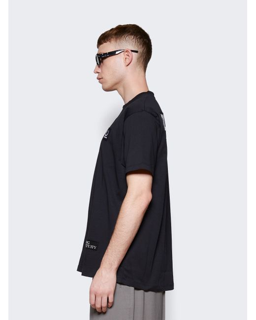 Raf Simons X Fred Perry Printed Patch Relaxed T-shirt