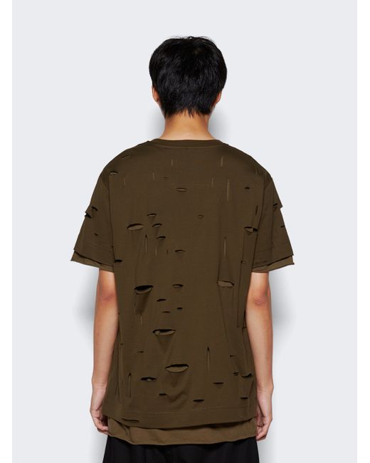 Givenchy Destroyed Layered T-shirt