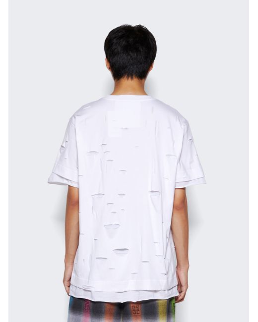 Givenchy Destroyed 2 Layer T-shirt
