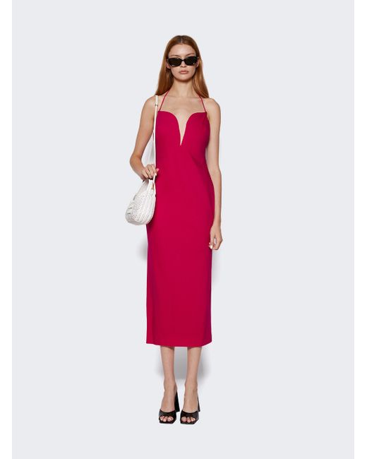 Givenchy Wool Dress With Plunging Neckline