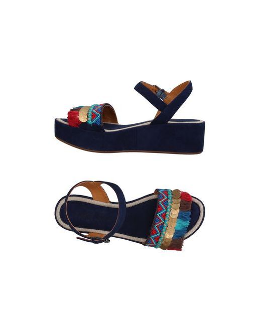 Coral Blue FOOTWEAR Sandals on