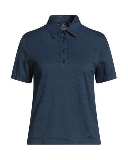 Blu Scuro Polo shirts
