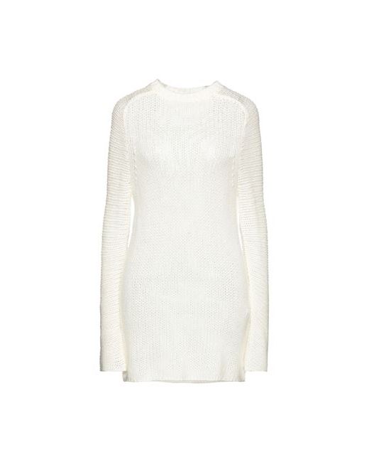 Ann Demeulemeester Sweater Ivory Cashmere Wool