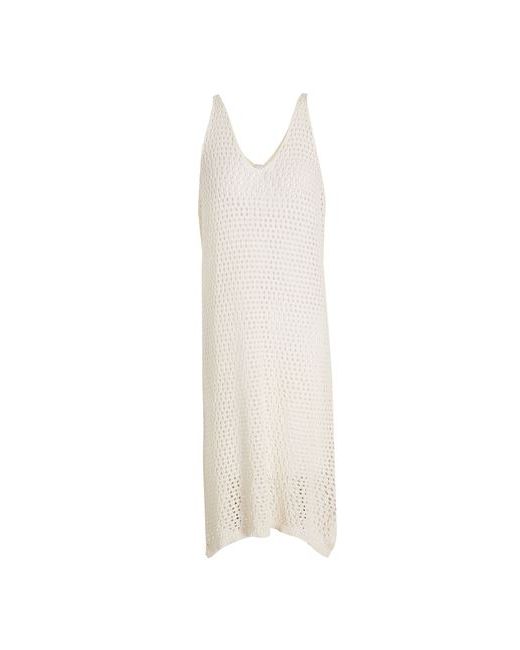 8 by YOOX Organic Cotton Sleveless Knit Dress Short dress Polyester