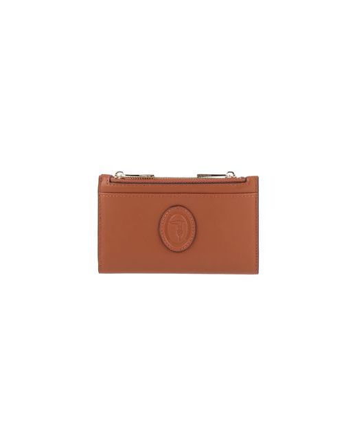 Trussardi Wallet Tan Soft Leather