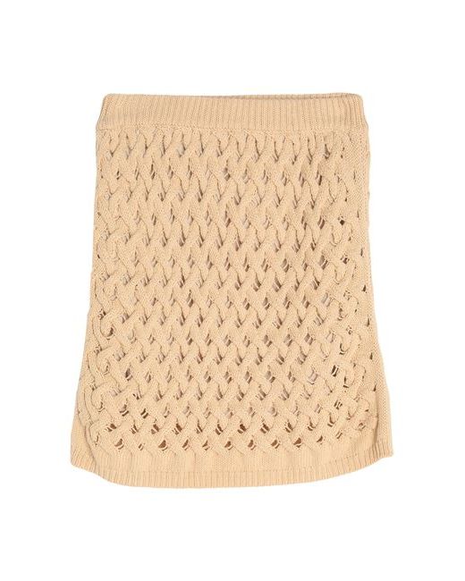 Jijil Mini skirt Sand Cotton Acrylic