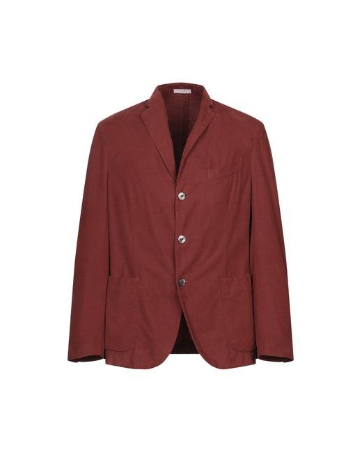 Boglioli Man Suit jacket Rust Cotton