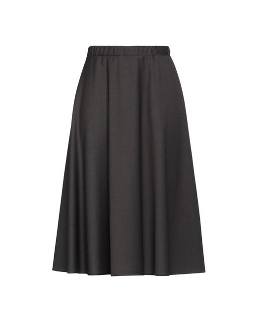 Xacus Midi skirt Dark Virgin Wool