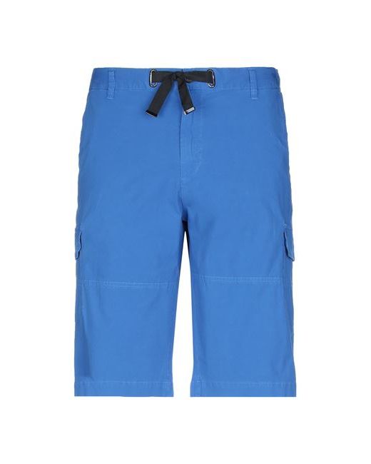 Yes Zee By Essenza Man Shorts Bermuda Azure Cotton Elastane
