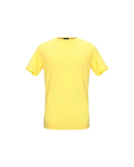 Drumohr Man T-shirt Ocher Cotton