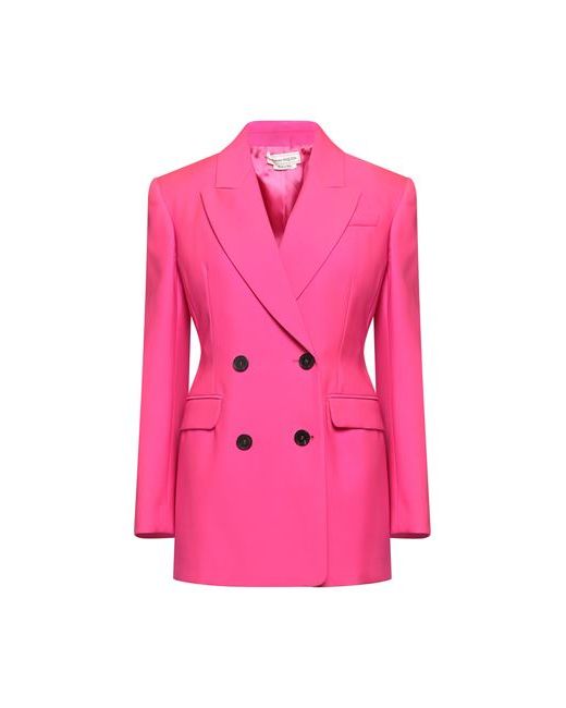 Alexander McQueen Suit jacket Fuchsia Wool