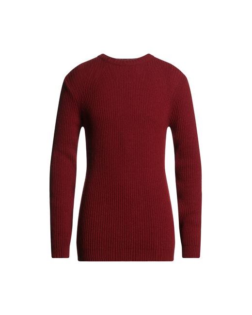 Bl.11 Block Eleven Man Sweater Burgundy Acrylic