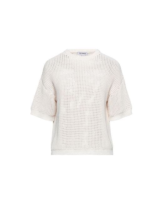 Sunnei Sweater Ivory Cotton Polyamide
