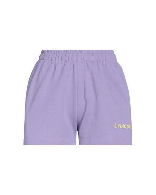 Livincool Shorts Bermuda Lilac Cotton