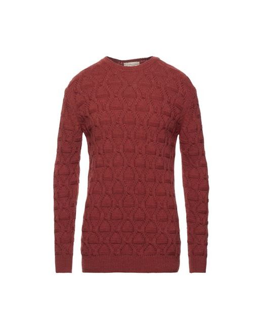 Cashmere Company Man Sweater Brick Wool Alpaca wool