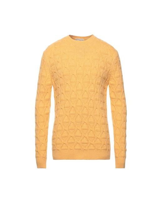 Cashmere Company Man Sweater Apricot Wool Alpaca wool