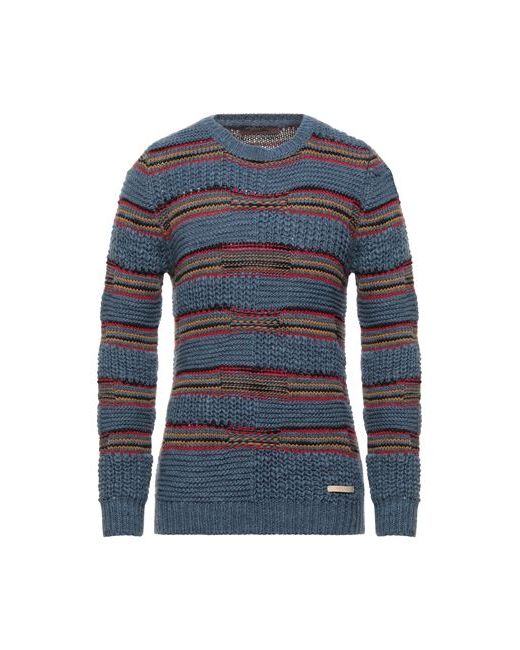 Takeshy Kurosawa Man Sweater Slate Wool Acrylic
