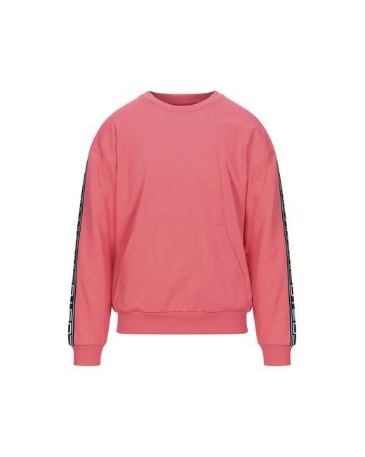 Custo Barcelona Man Sweatshirt Coral Cotton Elastane