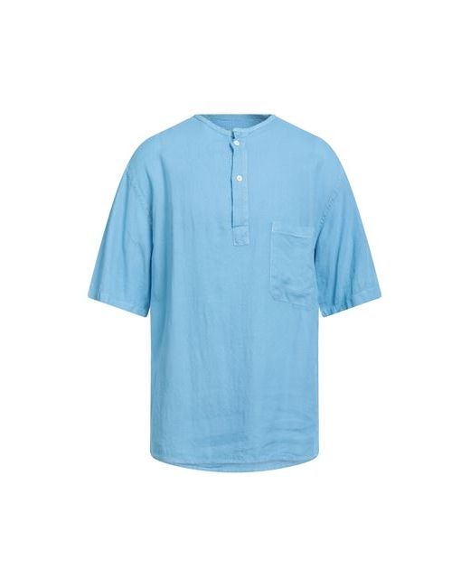 Costumein Man Shirt Azure Polyamide