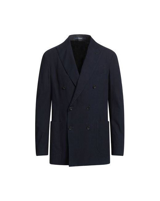Drumohr Man Suit jacket Midnight Cotton