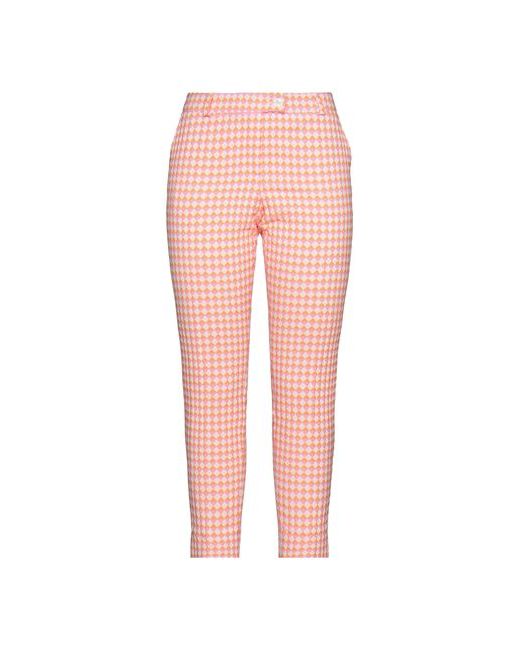 Maison Common Pants Apricot Cotton Polyamide Polyester