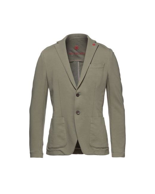 Manuel Ritz Man Suit jacket Military Cotton Elastane