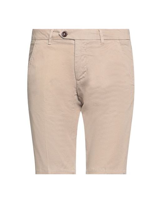 Roÿ Roger'S Man Shorts Bermuda Light brown Cotton Elastane