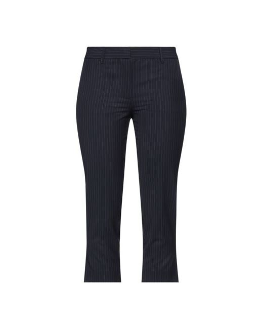 Mauro Grifoni Cropped Pants Midnight Polyester Virgin Wool Elastane