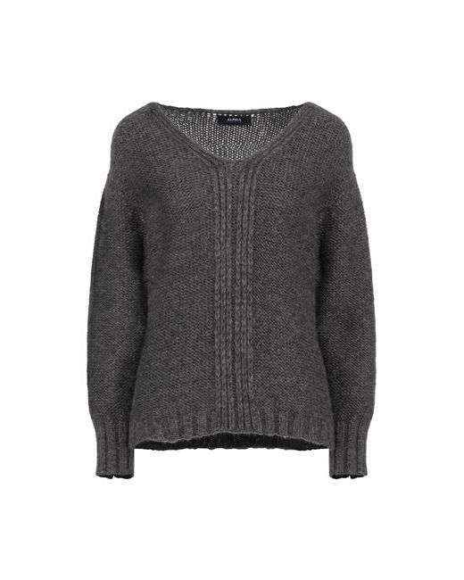 Alpha Studio Sweater Lead Wool Nylon