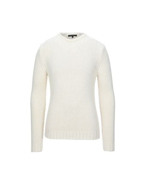 Brian Dales Man Sweater Ivory Wool Acrylic