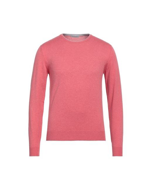 Filippo De Laurentiis Man Sweater Coral Cotton