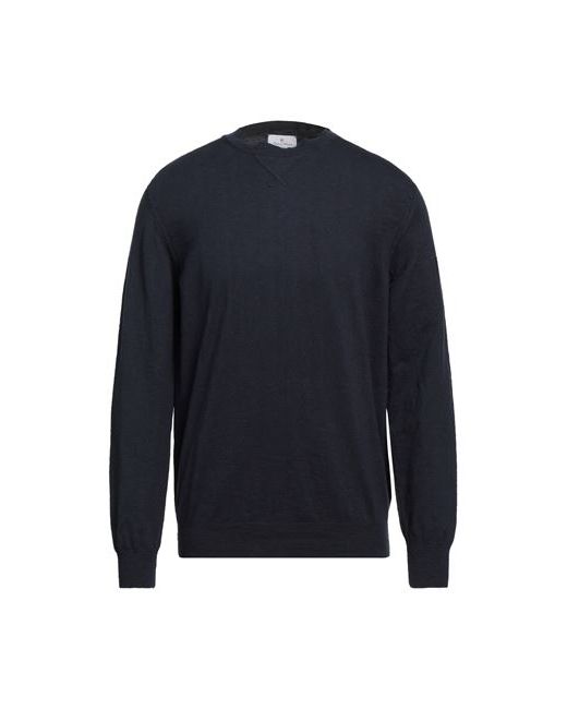 Conte Of Florence Man Sweater Midnight Cotton
