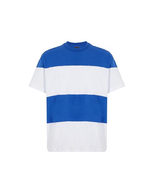 8 by YOOX Organic Cotton Striped T-shirt Man cotton