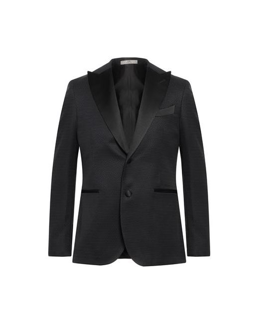 CC Collection Corneliani Man Suit jacket Midnight Wool Viscose