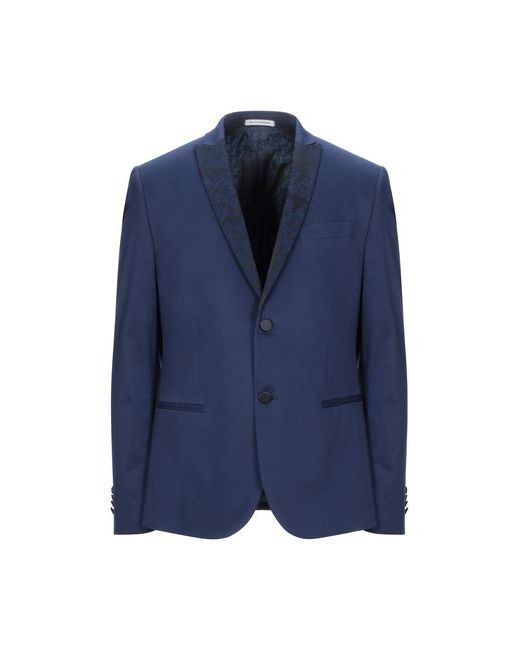 Grey Daniele Alessandrini Man Suit jacket Cotton Elastane
