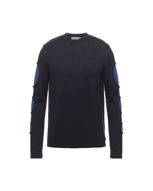 Bikkembergs Man Sweater Dark Acrylic Wool