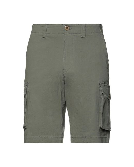 Selected Homme Man Shorts Bermuda Military Organic cotton Elastane