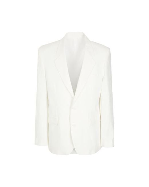 8 by YOOX Linen Oversize Single-breast Blazer Man Suit jacket