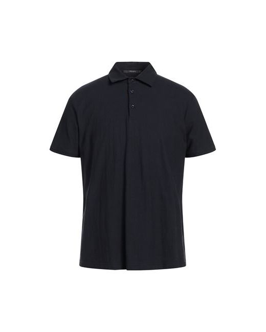 Kangra Cashmere Man Polo shirt Midnight Cotton