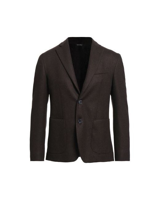 Domenico Tagliente Man Suit jacket Dark Virgin Wool Polyamide