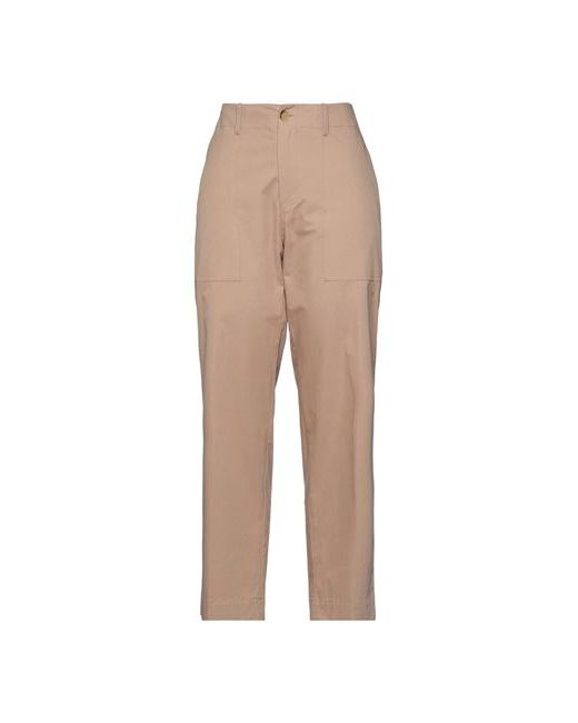 Liviana Conti Pants Light brown Cotton