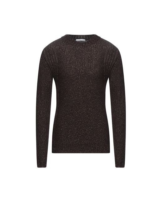Grey Daniele Alessandrini Man Sweater Dark Cotton Acrylic Polyamide Wool Alpaca wool