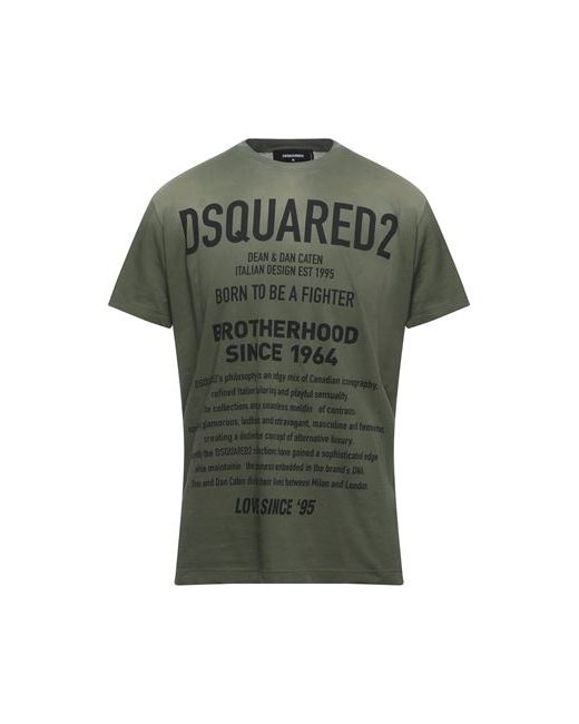 Dsquared2 Man T-shirt Military Cotton