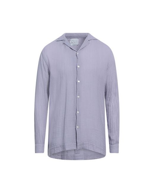 GAëLLE Paris Man Shirt Lilac Cotton