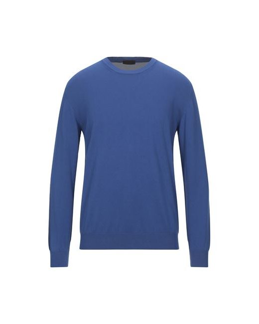 Altea Man Sweater Azure Cotton