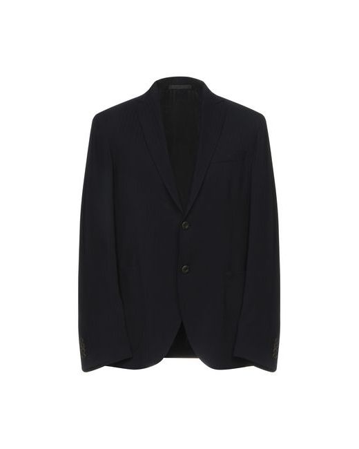 Barashan Man Suit jacket Midnight Viscose Wool Elastane