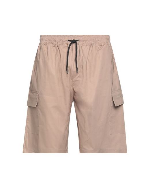 Hydra Clothing Man Shorts Bermuda Light brown Cotton
