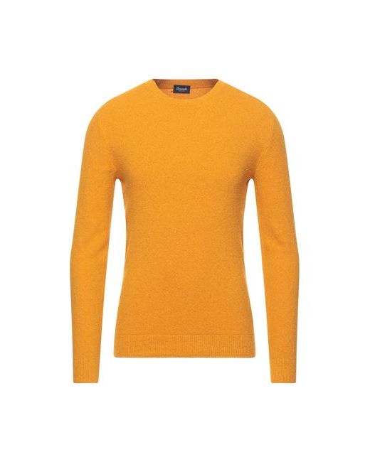 Drumohr Man Sweater Apricot Cotton Polyamide